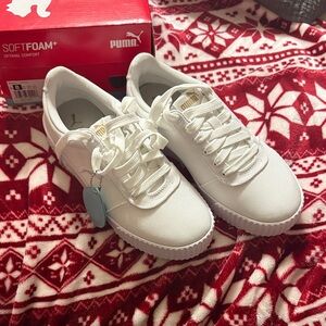 Puma Women's Classic White Sneakers